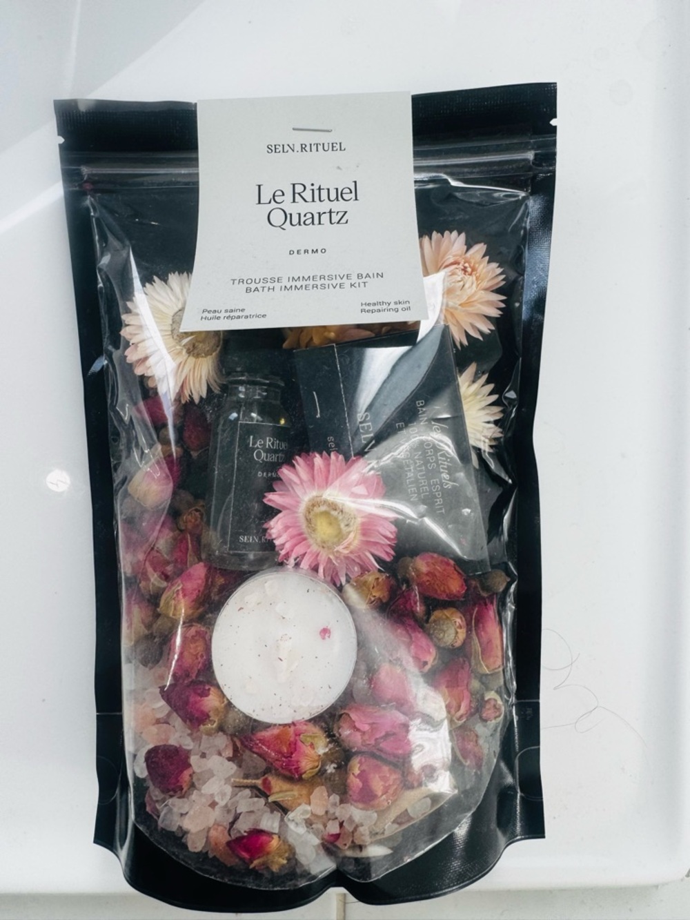 Le Rituel Quartz Bath Immersive Kit - Pink